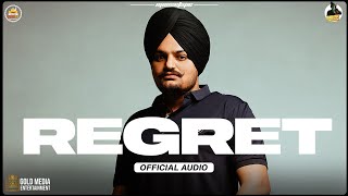 Regret Official Audio Sidhu Moose Wala  The Kidd  Latest Punjabi Songs 2021 [upl. by Alaet]