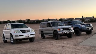 Montero vs GX470 vs 4Runner [upl. by Eusassilem]