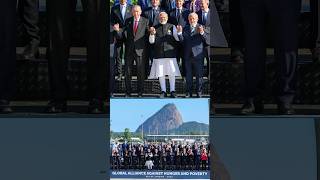 PM Modi attends engagements on the first day of G20 Summit in Rio De Janerio  shorts [upl. by Luzader]