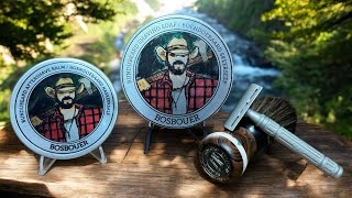 Bundubeards Bosbouer Shave Soap amp Balm shaving with the Karve Overlander [upl. by Nahtanha]