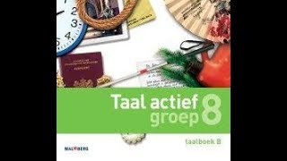 Taal Actief 4 groep 8 thema 1 les 2 voltooid deelwoord als bijvoeglijk naamwoord [upl. by Benedick]