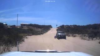 4wd Goolwa Beach Exit [upl. by Hafirahs399]