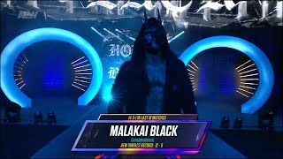 Malakai Black Entrance  AEW Dynamite November 06 2024 [upl. by Fayth]