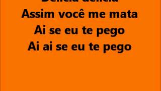 Michel Telo Ai se eu te pego lyrics [upl. by Renmus]