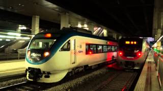 Korail trains at Yeongdeungpo Station [upl. by Ayita]