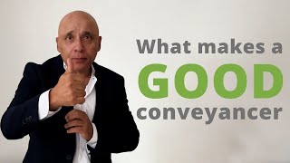 3 TIPS What makes a good conveyancer [upl. by Erastus652]