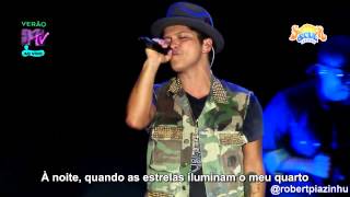 Bruno Mars  Talking To The Moon Live HD Legendado em PT BR [upl. by Anibla926]