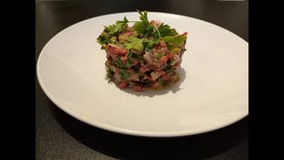 9 LE VRAI STEAK TARTARE DE BOEUF cuisine [upl. by Indyc387]