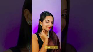 Saree partymakeup tutorial part4 youtubeshorts shorts glamwithdebaratimakeup makeupartist [upl. by Artemed]