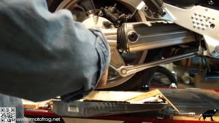 BMW R1100RT Final Drive Fluid Change [upl. by Kieran557]