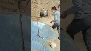 Really LowCarbon Lifestyle Outdoor Solar Stove Boiling Water Working Process 👍👍Tools Easyway ！ [upl. by Lauber]