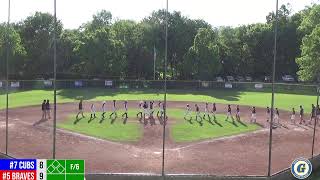 Goodlettsville TN LL 12U  7 Cubs vs 5 Braves 05192024 [upl. by Nalad]