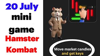 20 July Hamster Kombat Daily mini game  How to play a mini game of hamster Kombat 🐹 [upl. by Igor527]