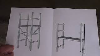 Making a Low Cost DIY Scaffold  Free Plans [upl. by Job163]