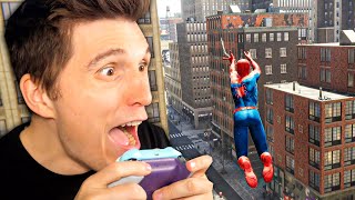 Mit SPIDERMAN durch die Stadt fliegen  Spiderman Remastered [upl. by Lindahl]