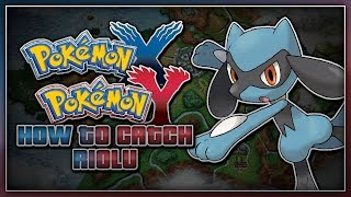 Pokémon X and Pokémon Y  How To Catch Riolu [upl. by Anecusa847]