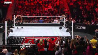 Raw  Big Show vs Alberto Del Rio [upl. by Hsirk230]