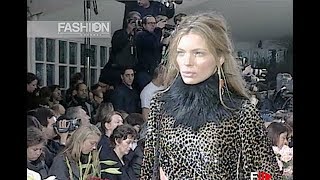 DOLCEampGABBANA Fall 1999 2000 Milan  Fashion Channel [upl. by Nosyerg118]