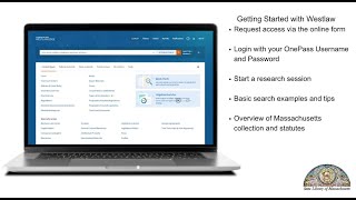 Getting Started with Westlaw [upl. by Preciosa]