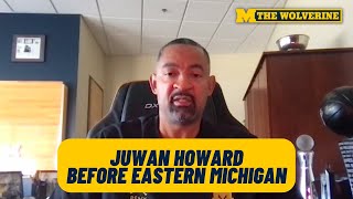 Juwan Howard Reveals If Michigan Considered Adding Emoni Bates Talks 2023 Signees [upl. by Lyram]