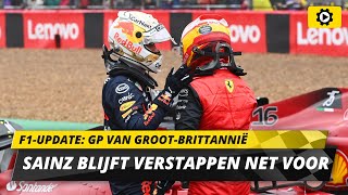 F1update Verstappen maalt niet om boegeroep op Silverstone primeur voor Sainz [upl. by Dominica]