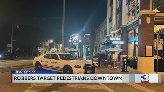 Two men robbed at gunpoint in downtown Memphis [upl. by Oriel]