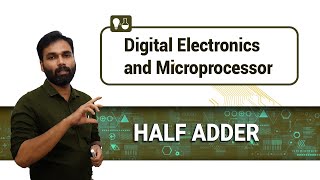 Half Adder  Combinational Logical Circuit  Digital Electronics and Microprocessor  Malayalam [upl. by Heilman]