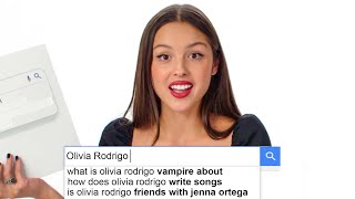 Olivia Rodrigo Answers The Webs Most Searched Questions  WIRED [upl. by Blasien]