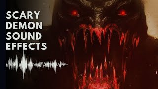 Scary Demon Chanting  Creepy Horror Voice amp Sound Effects [upl. by Rahmann]