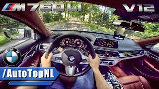 BMW 7 Series M760Li xDrive 610HP V12 POV Test Drive by AutoTopNL [upl. by Sarine]