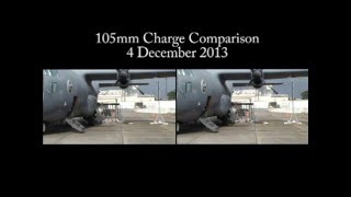 AC130W 105mm Cannon Load Charge Test [upl. by Sadoc132]