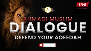 Ahmadi Muslim Sunni Muslim Dialogue and Debate  Defend Your Aqeedah [upl. by Shirleen957]