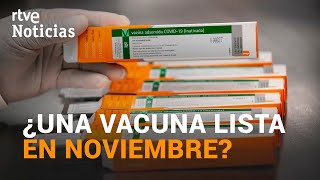 La VACUNA de MODERNA estará lista en NOVIEMBRE para empezar su FABRICACIÓN MASIVA CORONAVIRUS RTVE [upl. by Opiak]