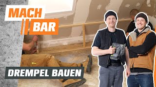 Drempel bauen Trockenbau im Dachgeschoss  OBI [upl. by Virginie413]