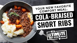 Your New Favorite Comfort Meal ColaBraised Beef Short Ribs [upl. by Atteuqahc]