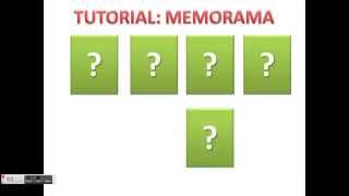 Desencadenadores Tutorial memorama Power Point [upl. by Beisel]