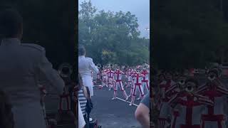 Bluecoats 2024 in the lot at Nightbeat 2024 band drumline bluecoats music redcoats [upl. by Maison]