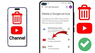 Youtube 채널을 영구적으로 삭제하는 방법  2024년 휴대전화에서 Youtube 채널 삭제 [upl. by Giglio]
