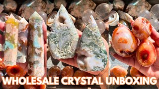 December Crystal Wholesale Unboxing Crystals for Sale NOW [upl. by Tolmach]