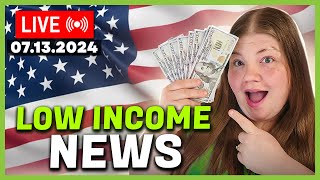 New Guaranteed Income Programs Coming Soon  Other Low Income News  July 2024 [upl. by Ilamad243]