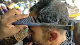 Basic 50 old man Hair cut Barber Trans for mation Asmr Barber old man hairalrayaanhair studio [upl. by Akcirederf]