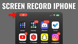 How to Screen Record on iPhone [upl. by Rickie]