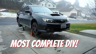 How To Remove Your WRX Transmission [upl. by Clements416]