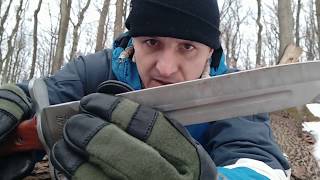 AK47 bayonet knife [upl. by Arahahs]