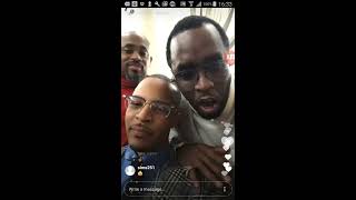 Diddy Is Drunk and acting Gay again TI gets angry MUST SEE🤣🤣 [upl. by Werdnaed]