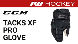 CCM Tacks XF Pro Glove Review [upl. by Massimo]