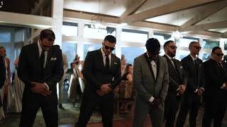 Groomsmen Grand Entrance  Ovation Entertainment with DJ Michael McNeil [upl. by Alet]