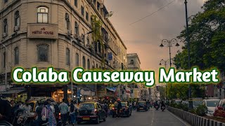 Mumbai’s Famous Colaba Causeway Market  Best Bargains amp Unique Finds  travelblog mumbai [upl. by Attevad483]