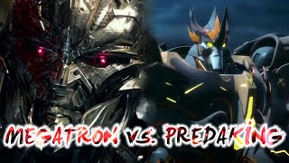 Megatronus Prime vs Predaking  Transformers Evreni [upl. by Arianna124]