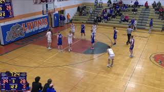 Livonia High School vs Bath Haverling JV Mens JV Basketball [upl. by Llenol]